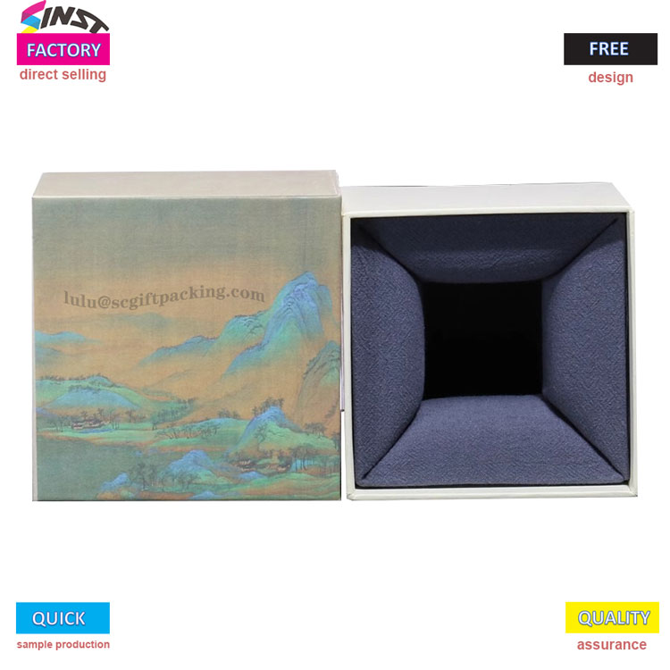 A csésze-ajándékdoboz a kultúrát részletekbe foglalja