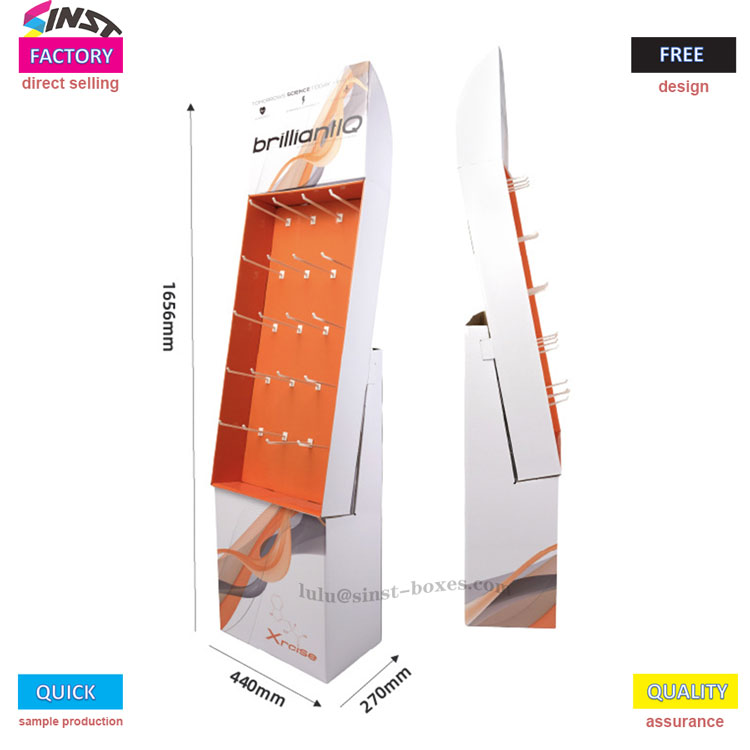 Egérkampós karton kijelző állvány