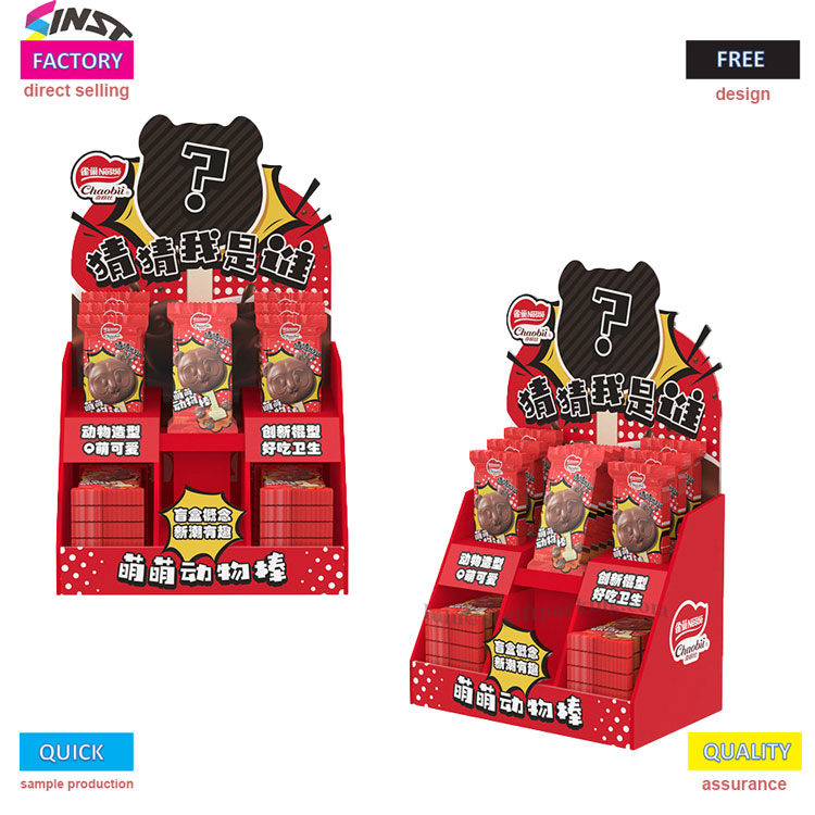 Pet Snack karton PDQ kijelző doboz