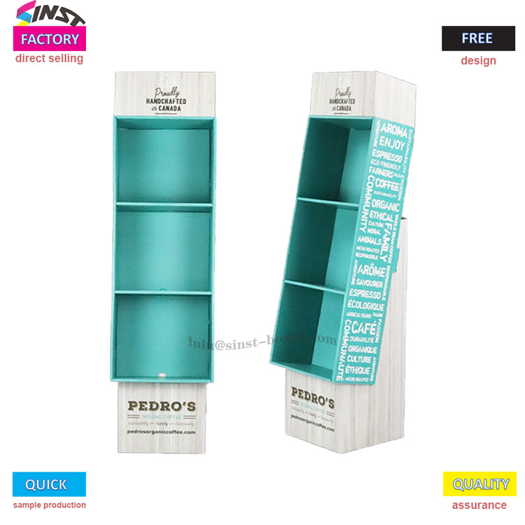 Irodaszer hullámkarton bemutató állvány