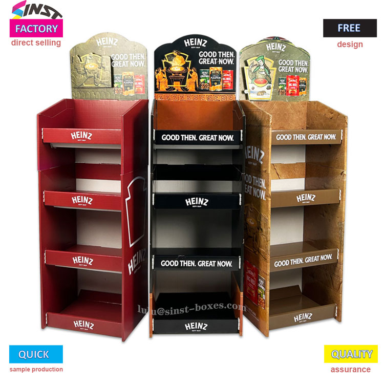 Paradicsomszószos kijelző állvány